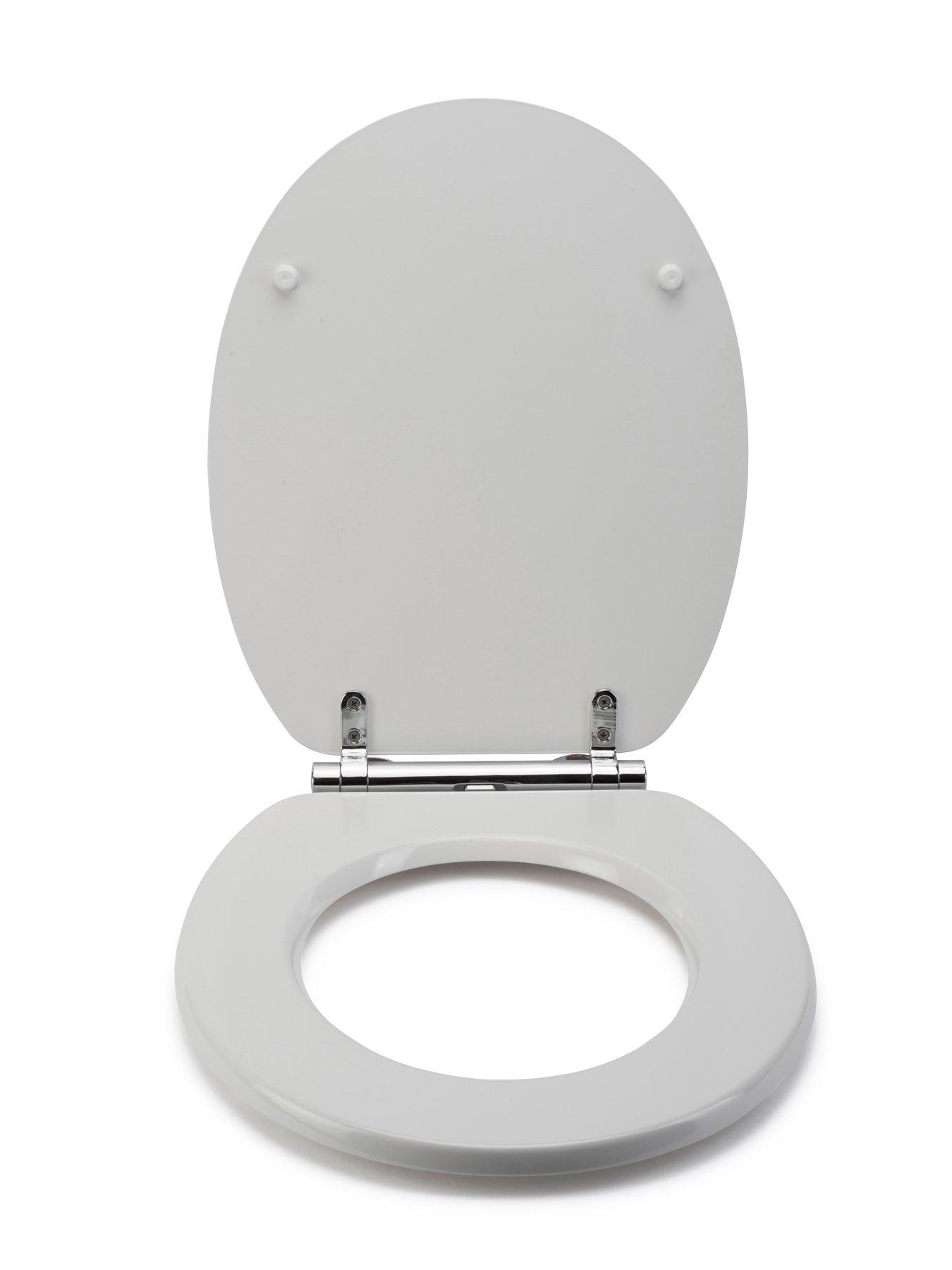 Image 3 of 7 of Croydex Portland Flexi-Fix Toilet Seat