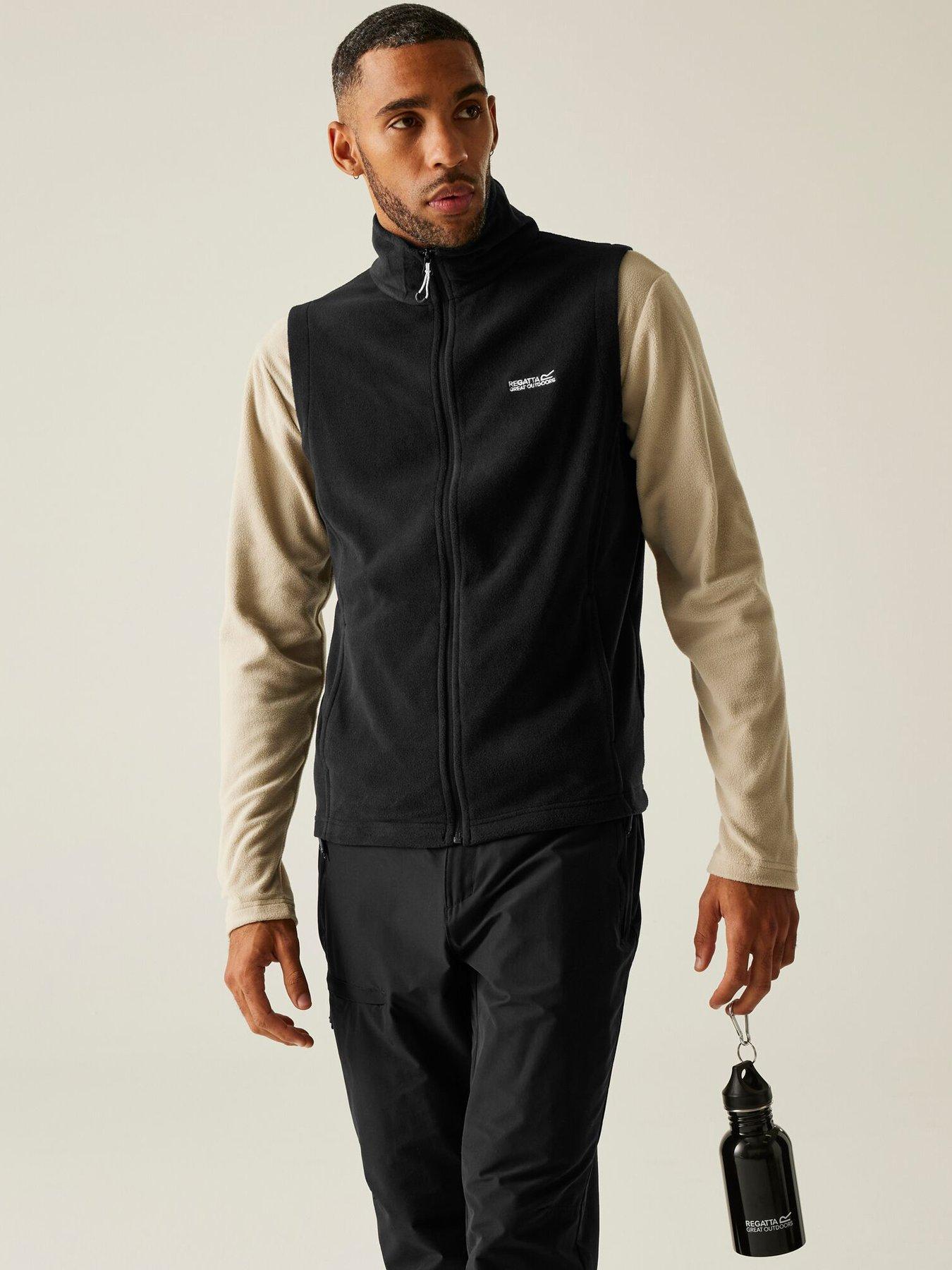 Image 1 of 6 of Regatta Tobias Fleece Body Warmer - Black