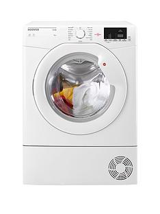 Hoover Link HLC8DG 8kg Sensor Condenser Tumble Dryer with One Touch - White