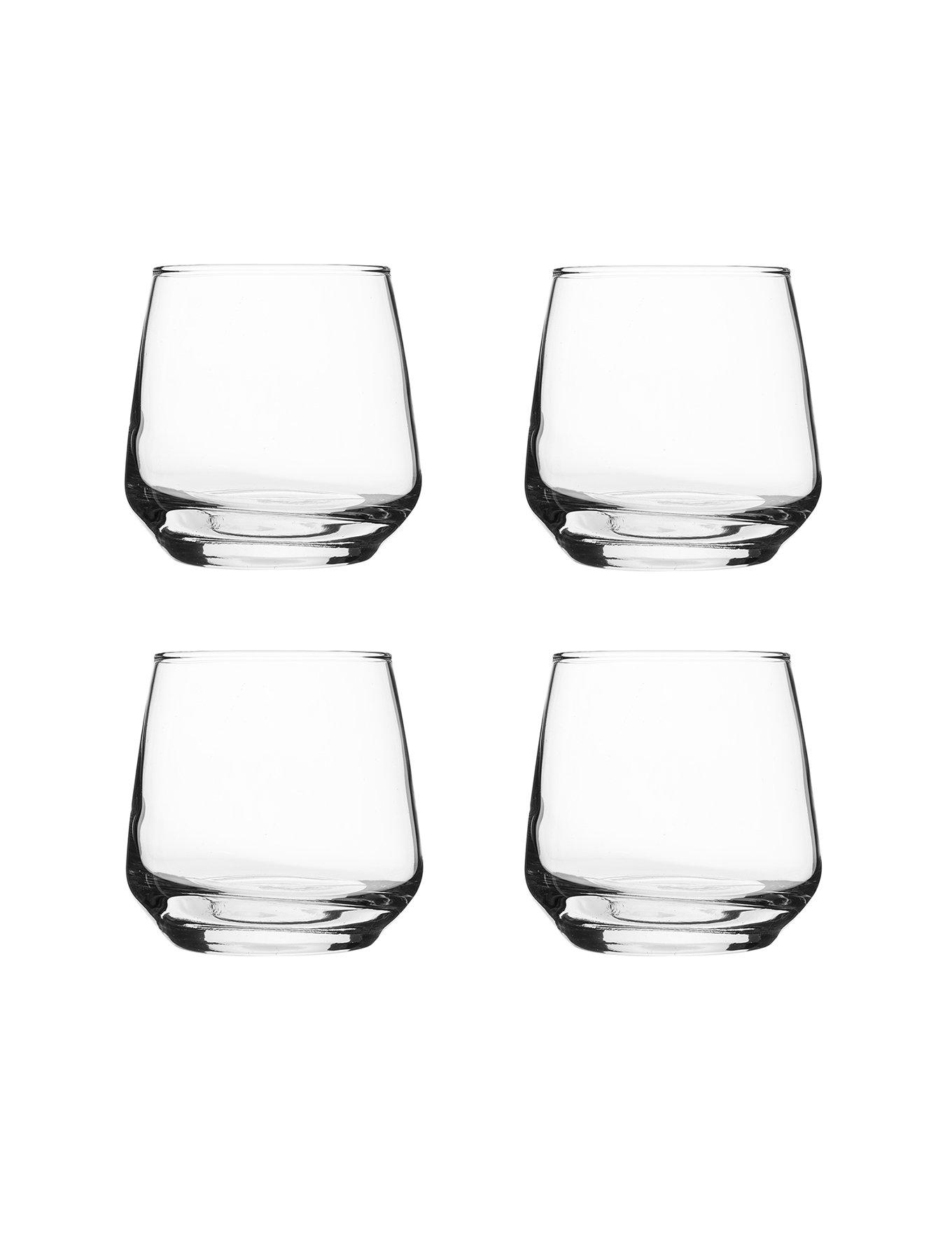 Elysia 12 oz Whiskey Glass - 3 1/4 x 3 1/4 x 3 3/4 - 12 count box