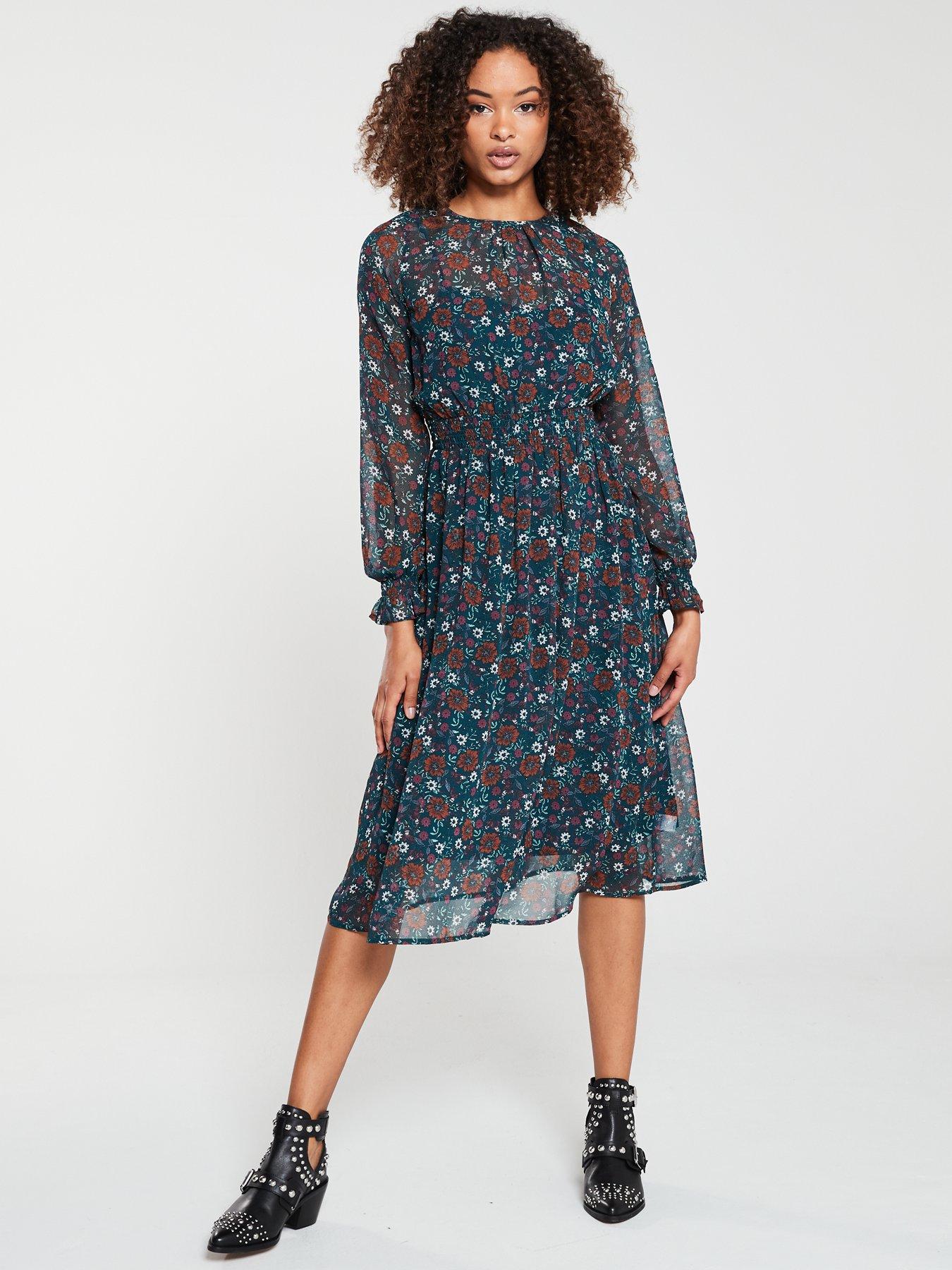 v by very midi dress