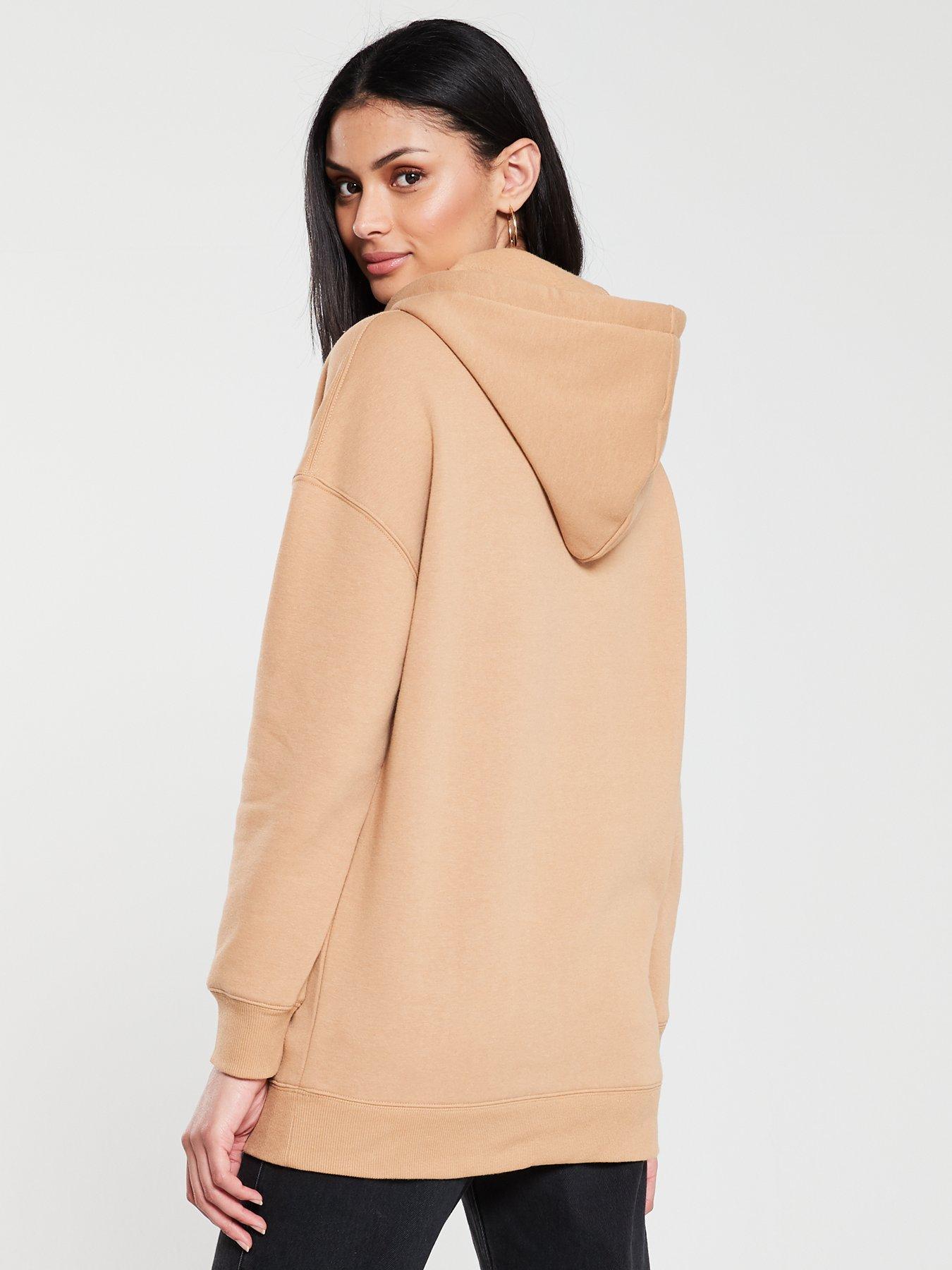 camel oversized hoodie