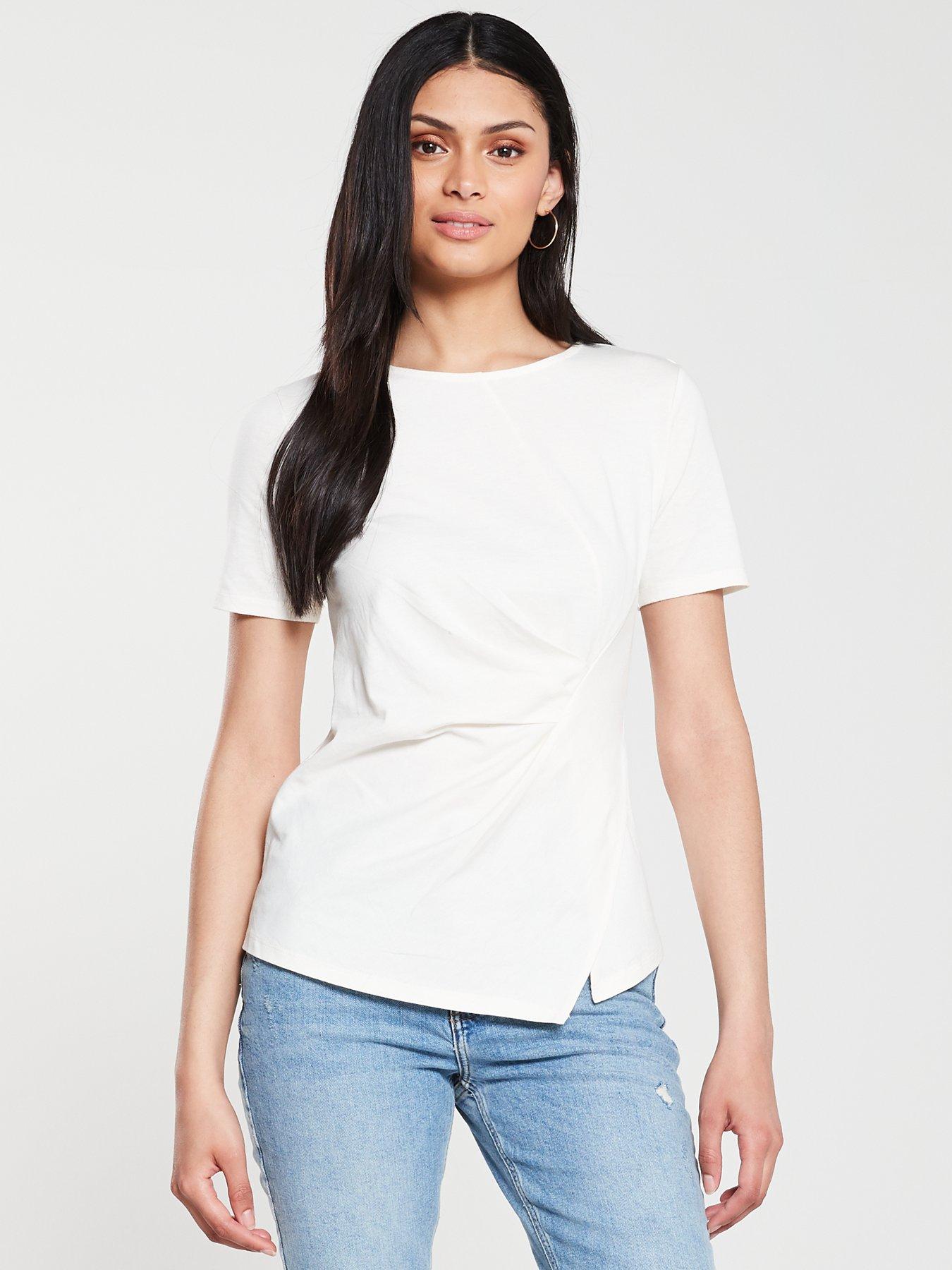 V By Very Pleat Front Tee review