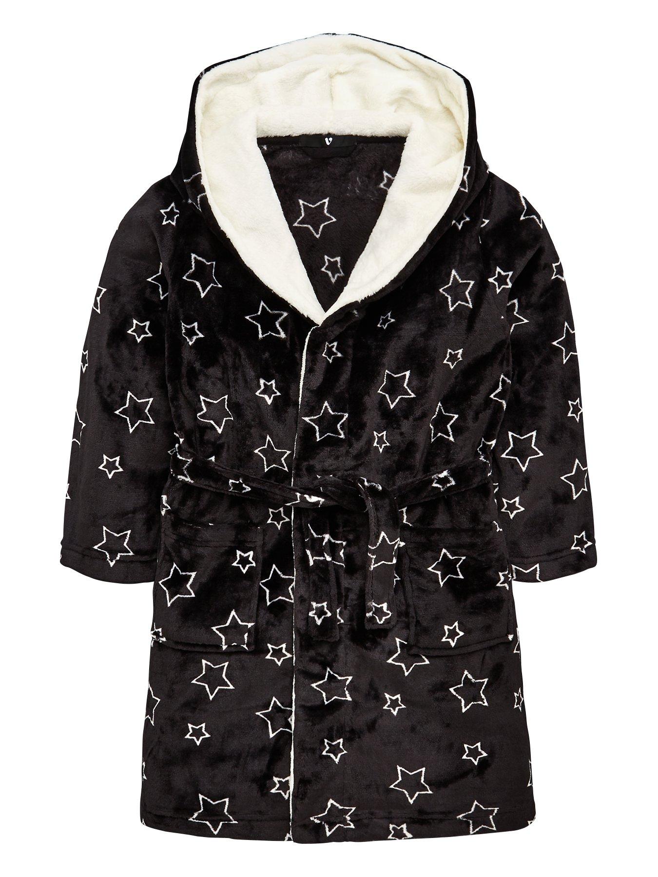 boys star dressing gown