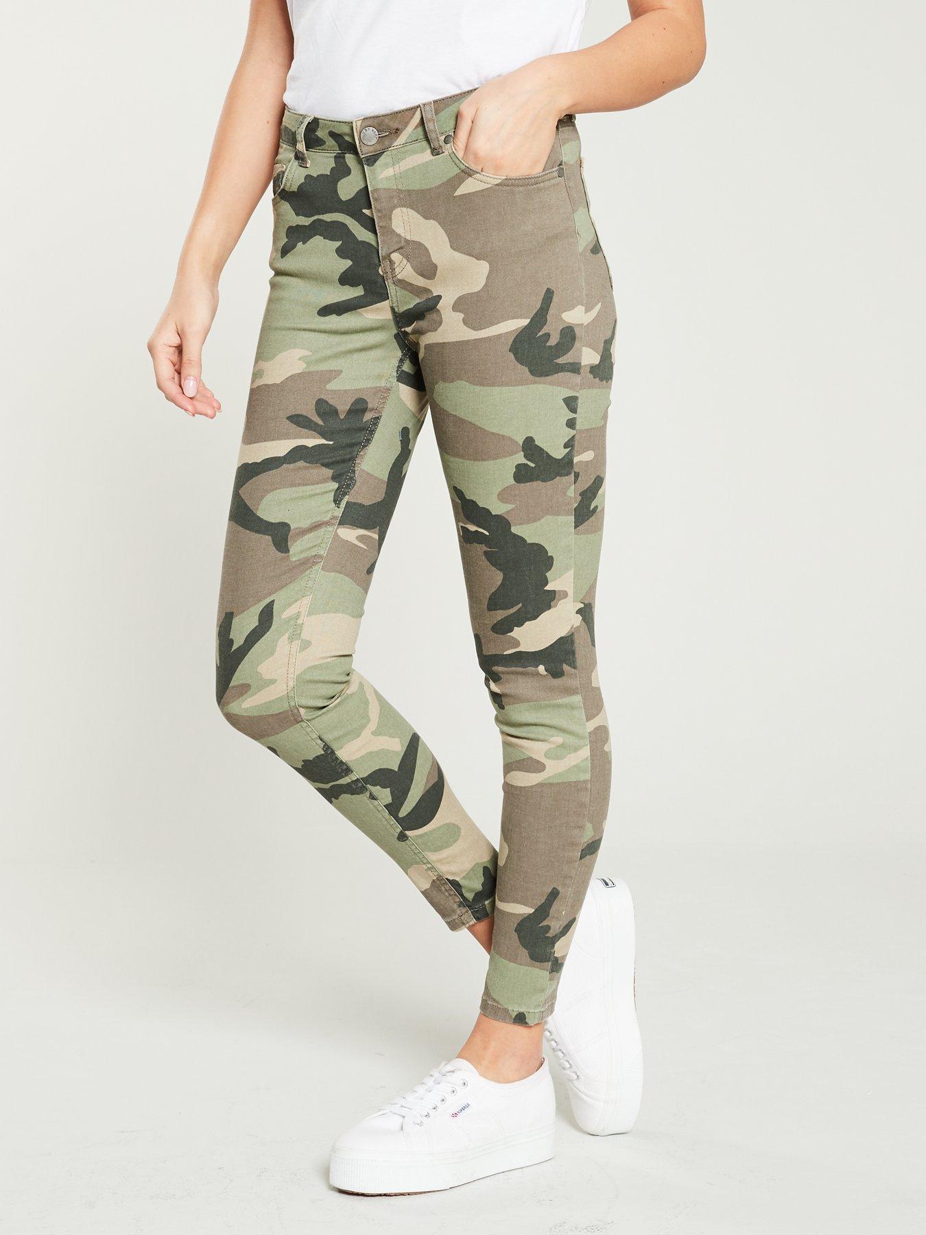 V By Very Camo Skinny Jean review