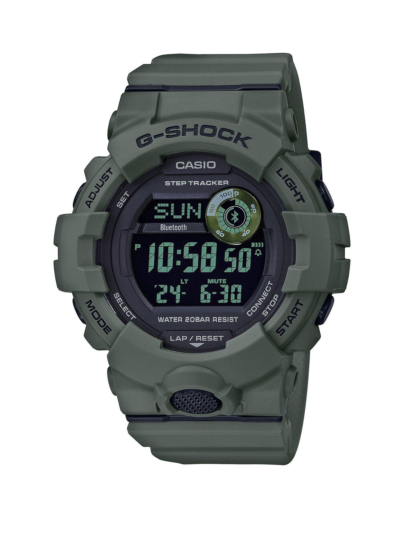 casio g shock watch green