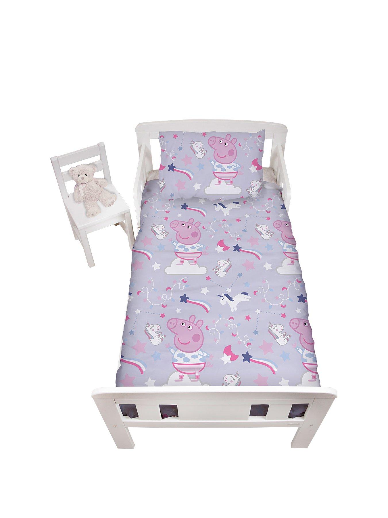 Peppa Pig Sleepy Toddler Bedding Bundle Very Co Uk