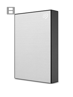 Seagate Seagate 4TB Backup Plus Slim Portable Hard Drive - Silver