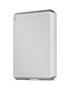 image of lacie-4tb-mobile-hard-drive-hdd-sthg4000400-moon-silver