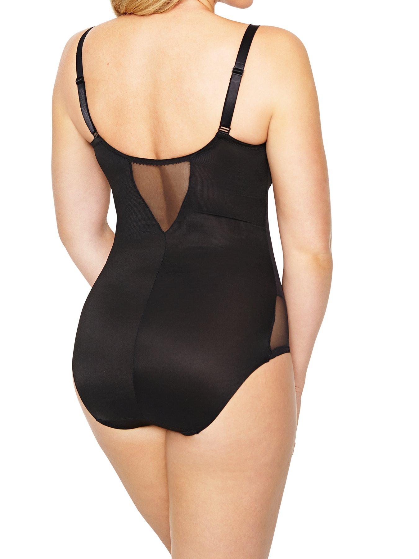 Image 2 of 2 of Miraclesuit Sexy Sheer Shaping Bodybriefer - Black