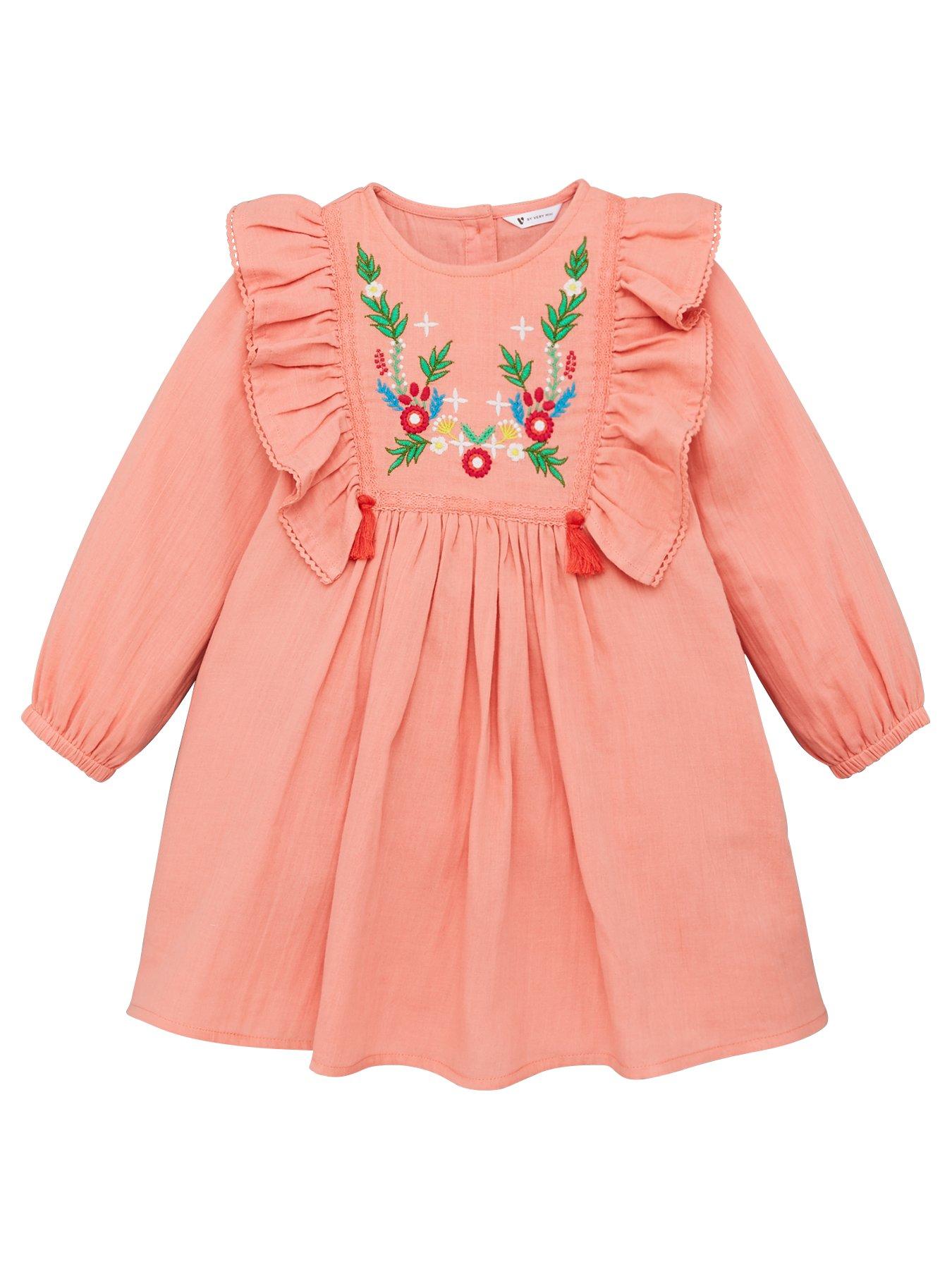 V By Very Girls Embroidered Dress review