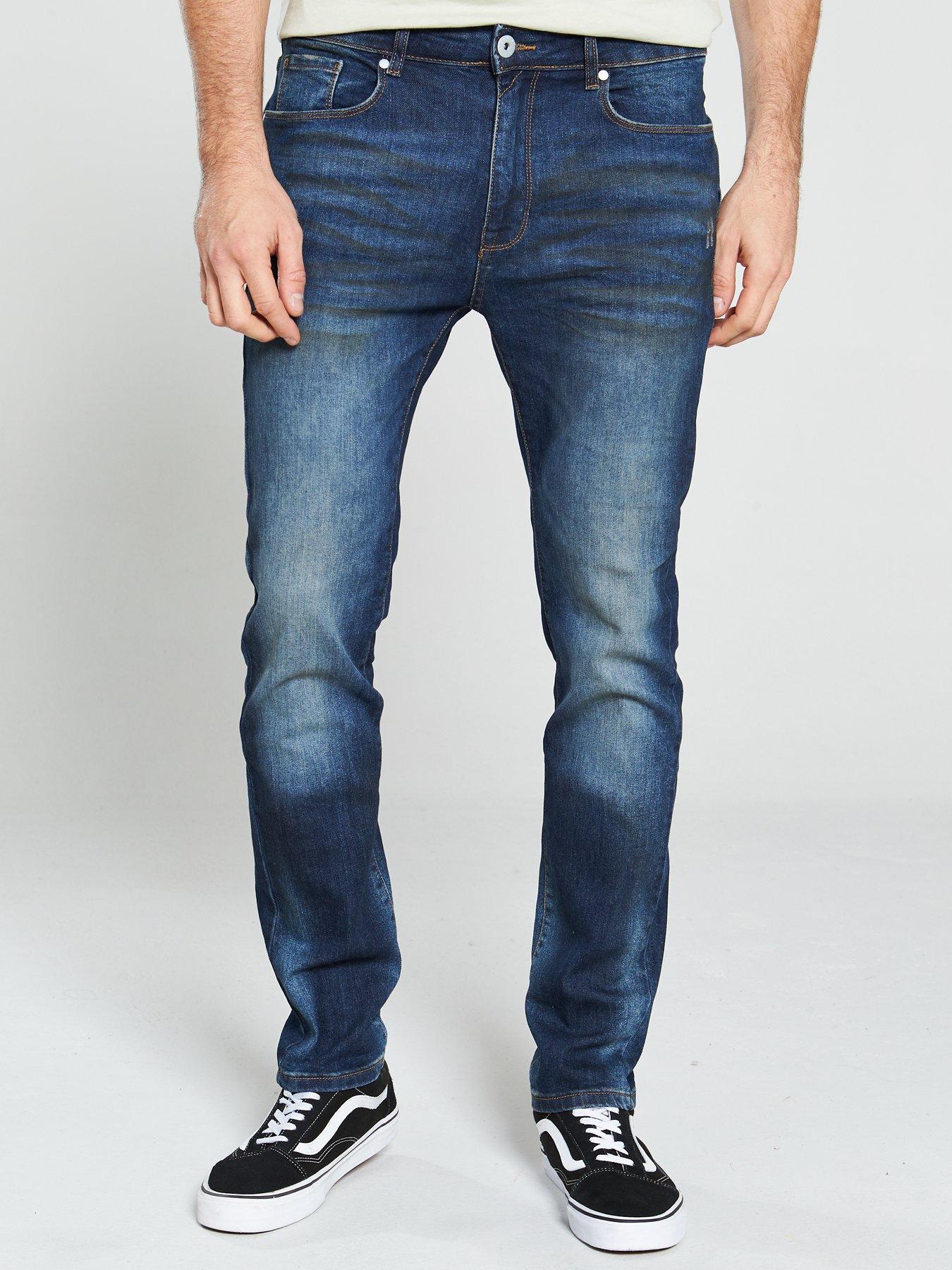 28 inch inside leg skinny jeans mens