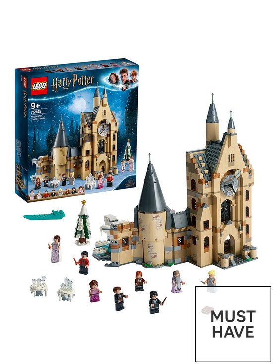 front image of lego-harry-potter-75948nbsphogwarts-clock-tower-toynbsp