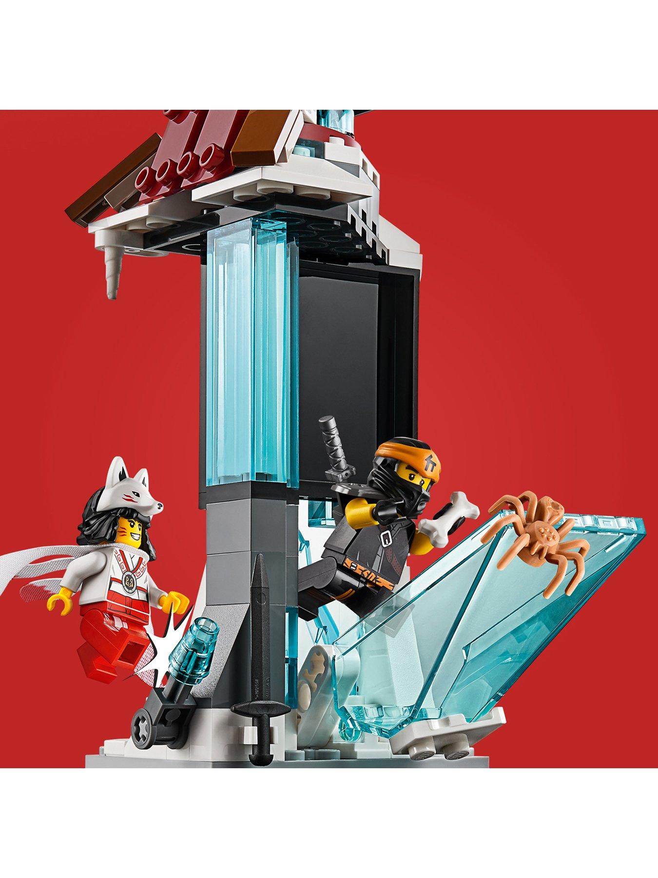 lego ninjago ice castle