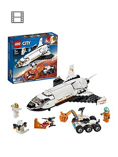 LEGO City 60226 Mars Research Shuttle, Space Port with Rover and Drone