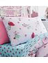  image of catherine-lansfield-fairies-toddlernbspduvet-cover-and-pillowcase-set-pink