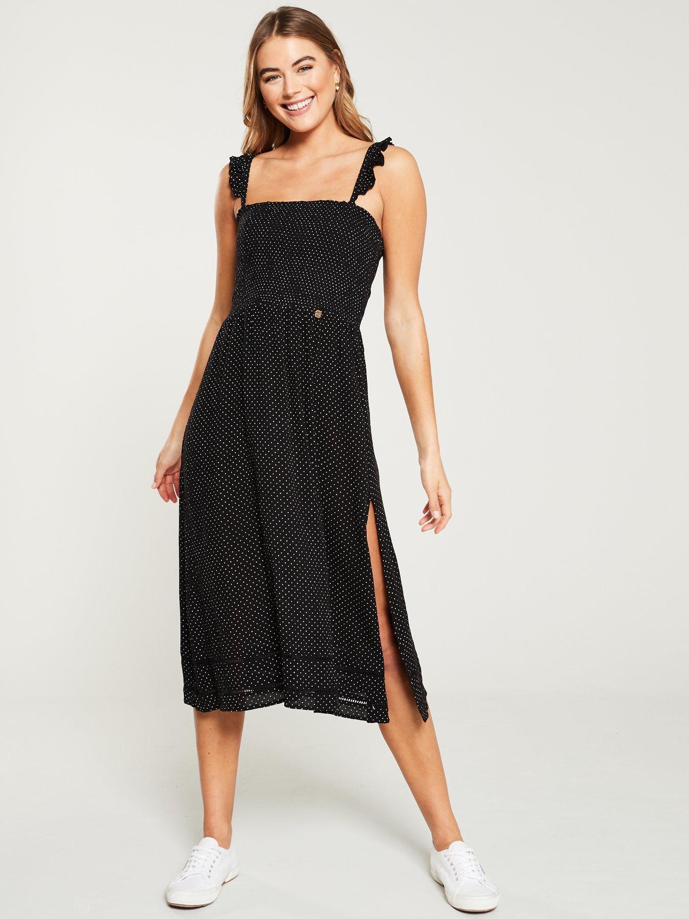 superdry rae midi dress