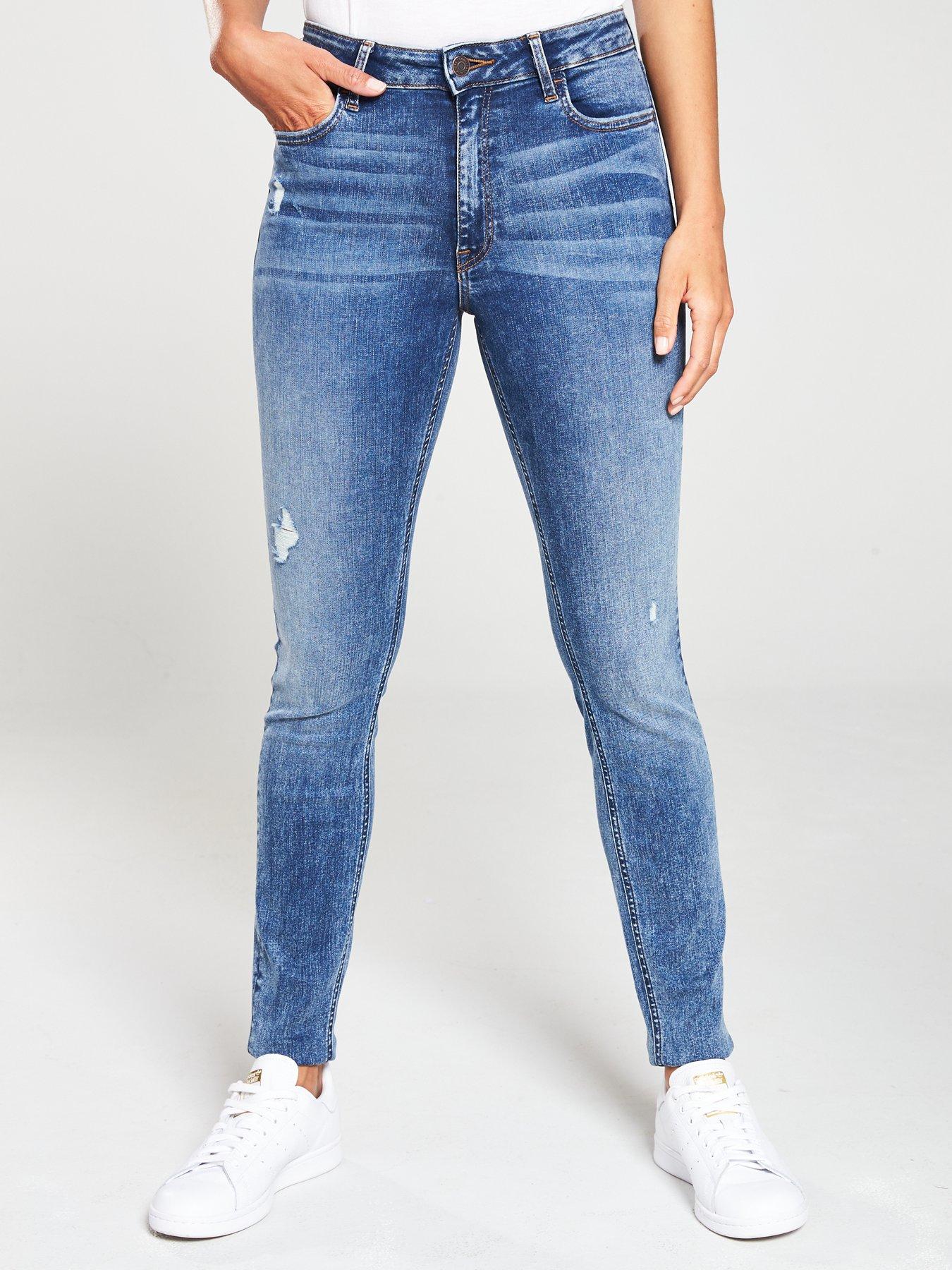 tommy hilfiger high rise skinny santana jeans