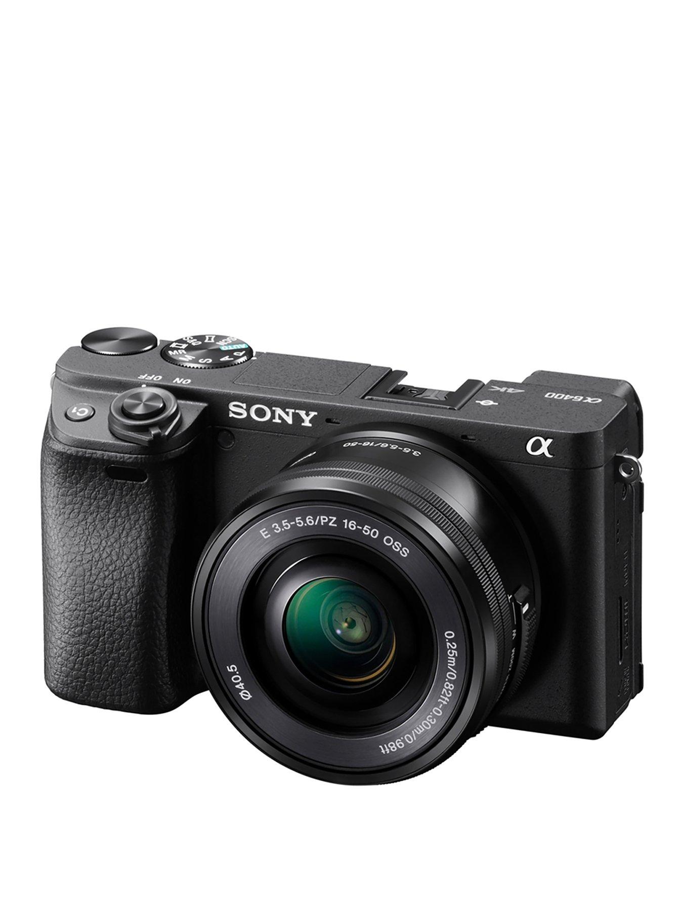 Sony α6400 E-mount Mirrorless Camera with APS-C Sensor and Real