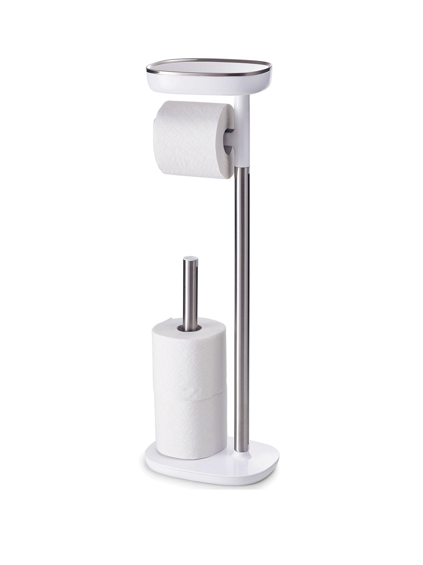 Image 1 of 6 of Joseph Joseph Easystore Butler Plus Standing Toilet Roll Holder