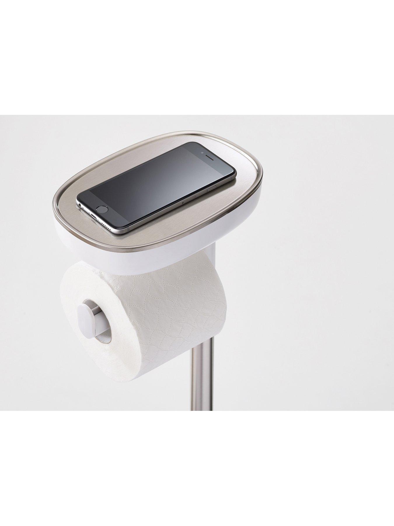 Image 2 of 6 of Joseph Joseph Easystore Butler Plus Standing Toilet Roll Holder