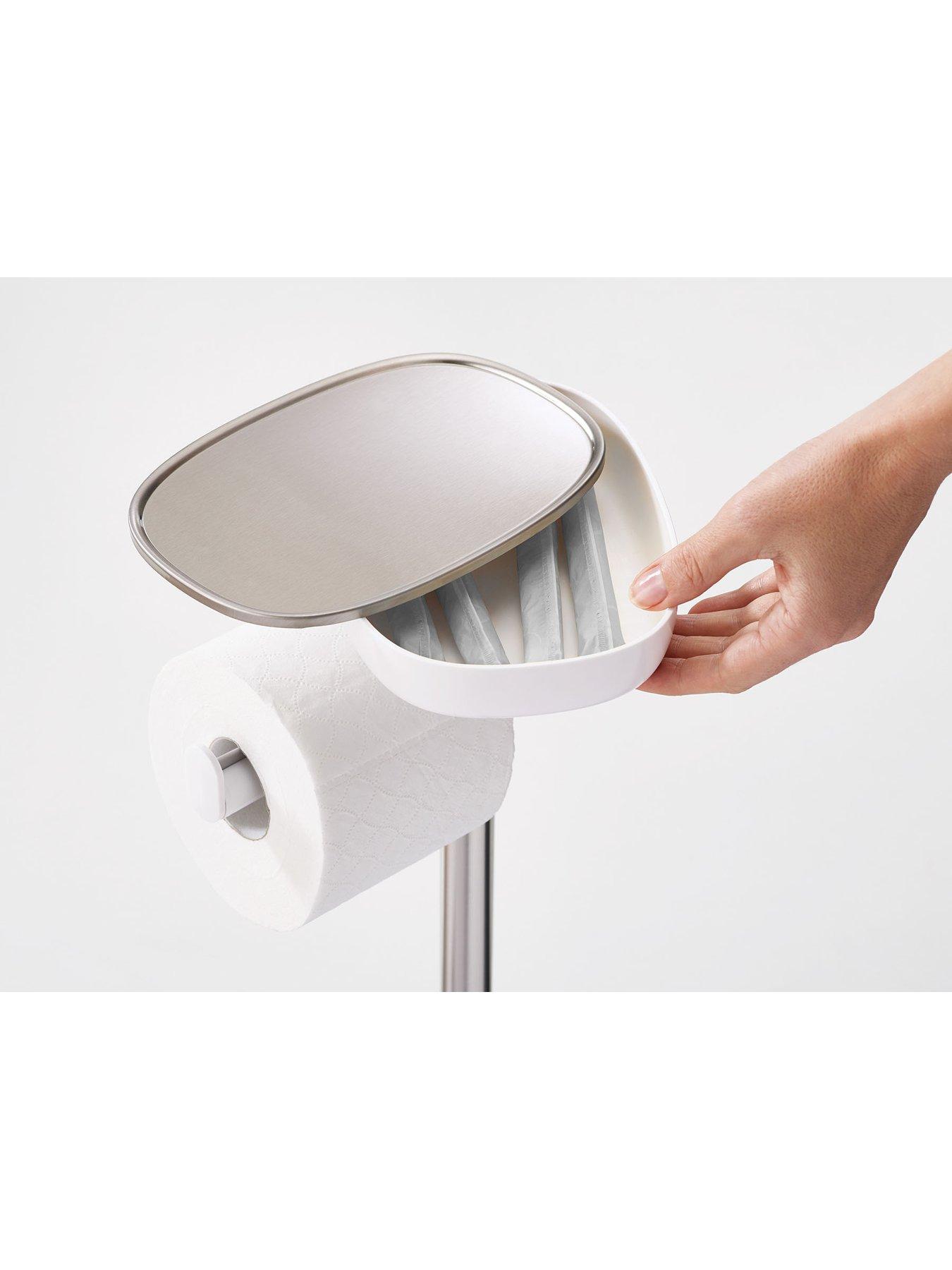 Image 3 of 6 of Joseph Joseph Easystore Butler Plus Standing Toilet Roll Holder