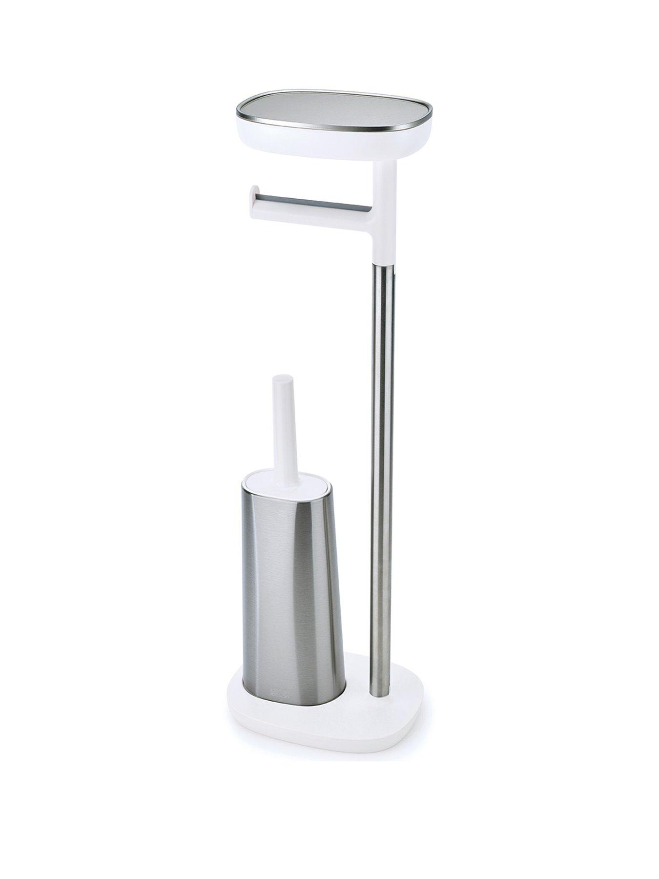 Toilet roll holder and toilet clearance brush