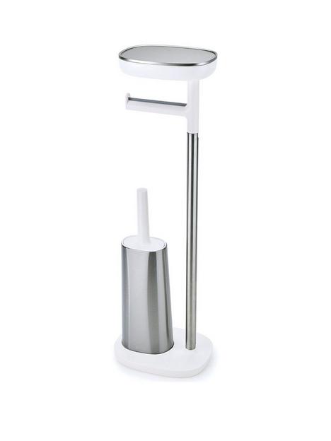 joseph-joseph-easystore-butler-plus-standing-toilet-roll-holder-with-flex-steel-toilet-brush
