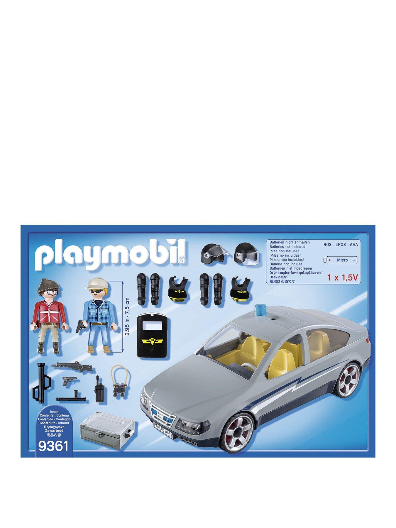 playmobil undercover car