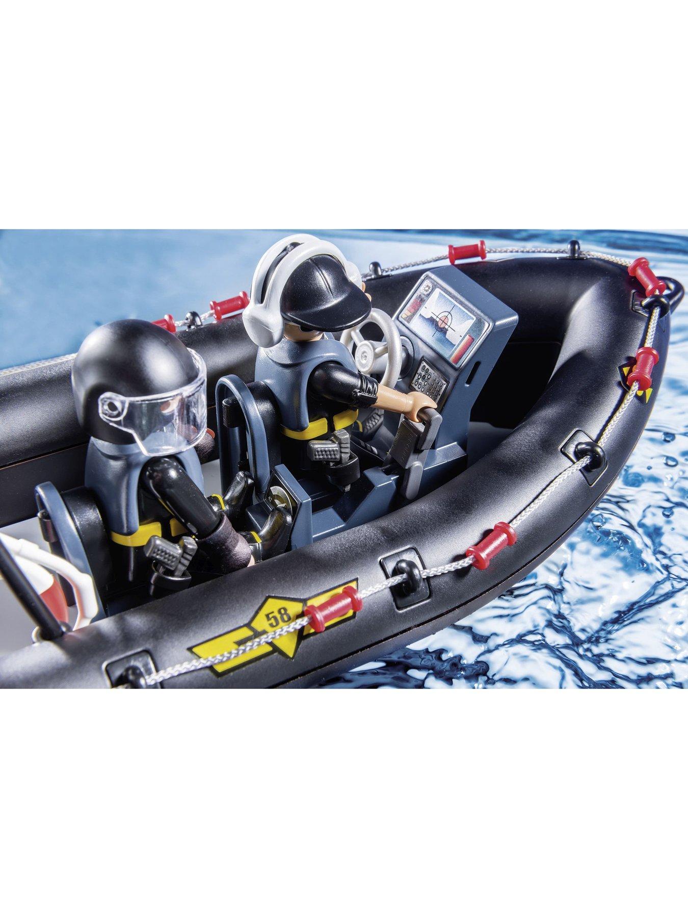 playmobil swat boat
