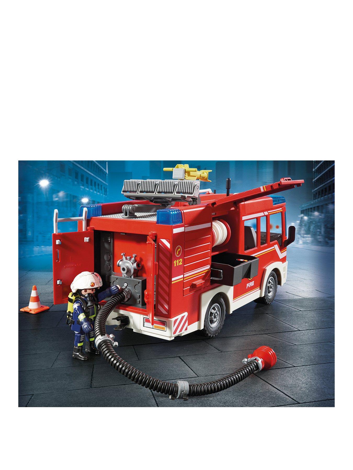 playmobil city action fire engine