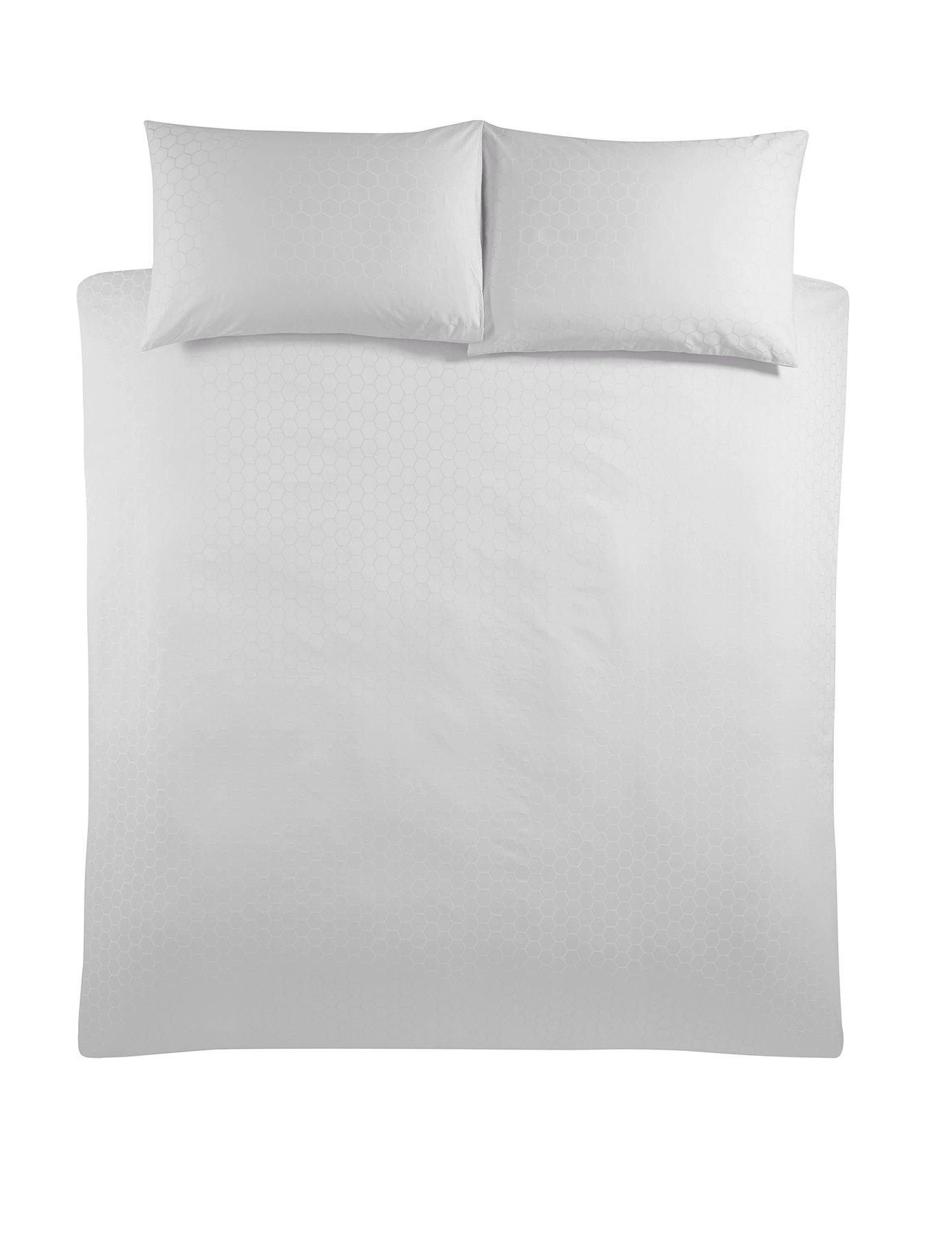 Hotel Collection Luxury 300 Thread Count Honeycomb Duvet Cover Set