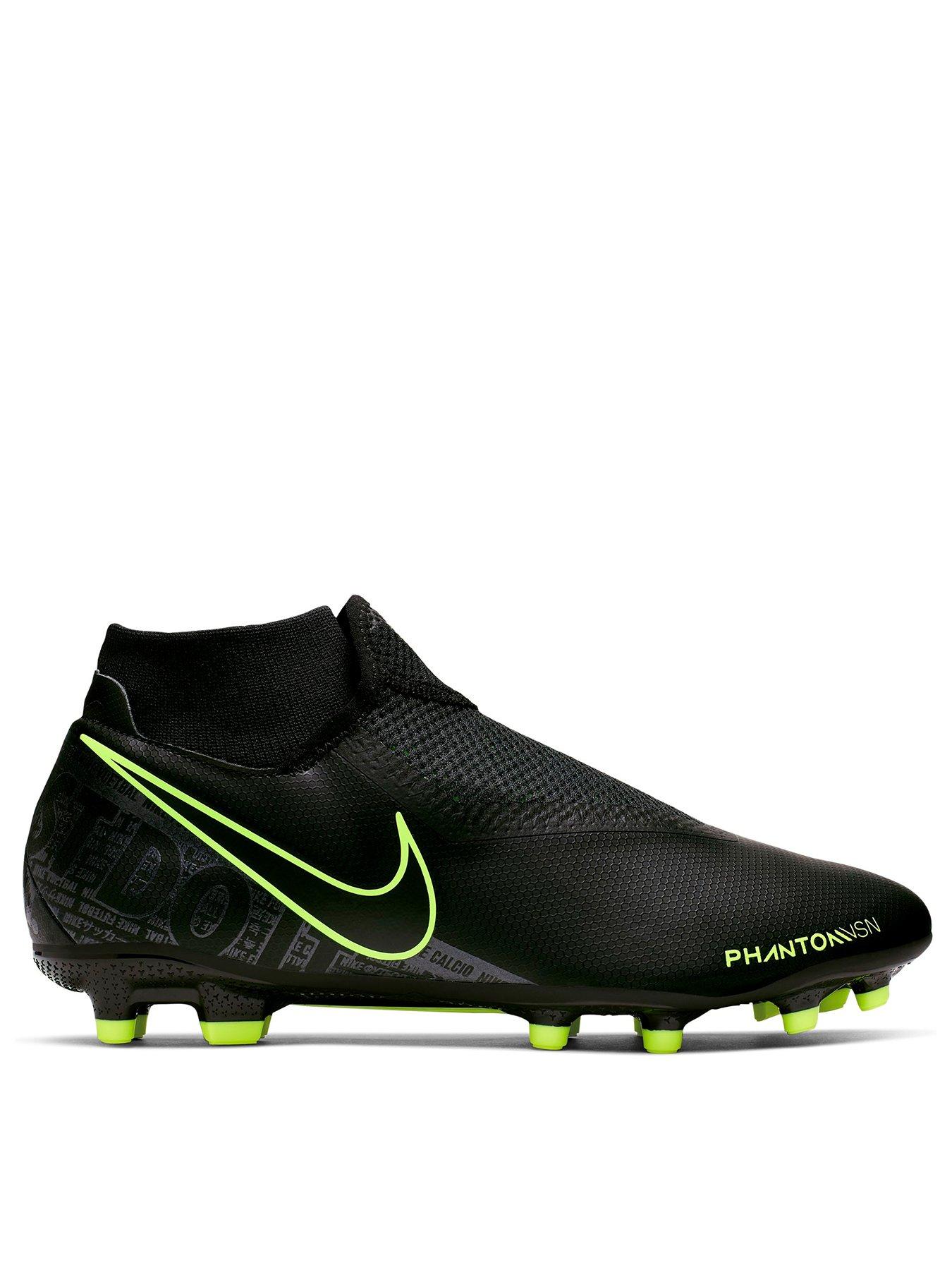 Nike Hypervenom Phantom III DF FG Black Green nike shoes
