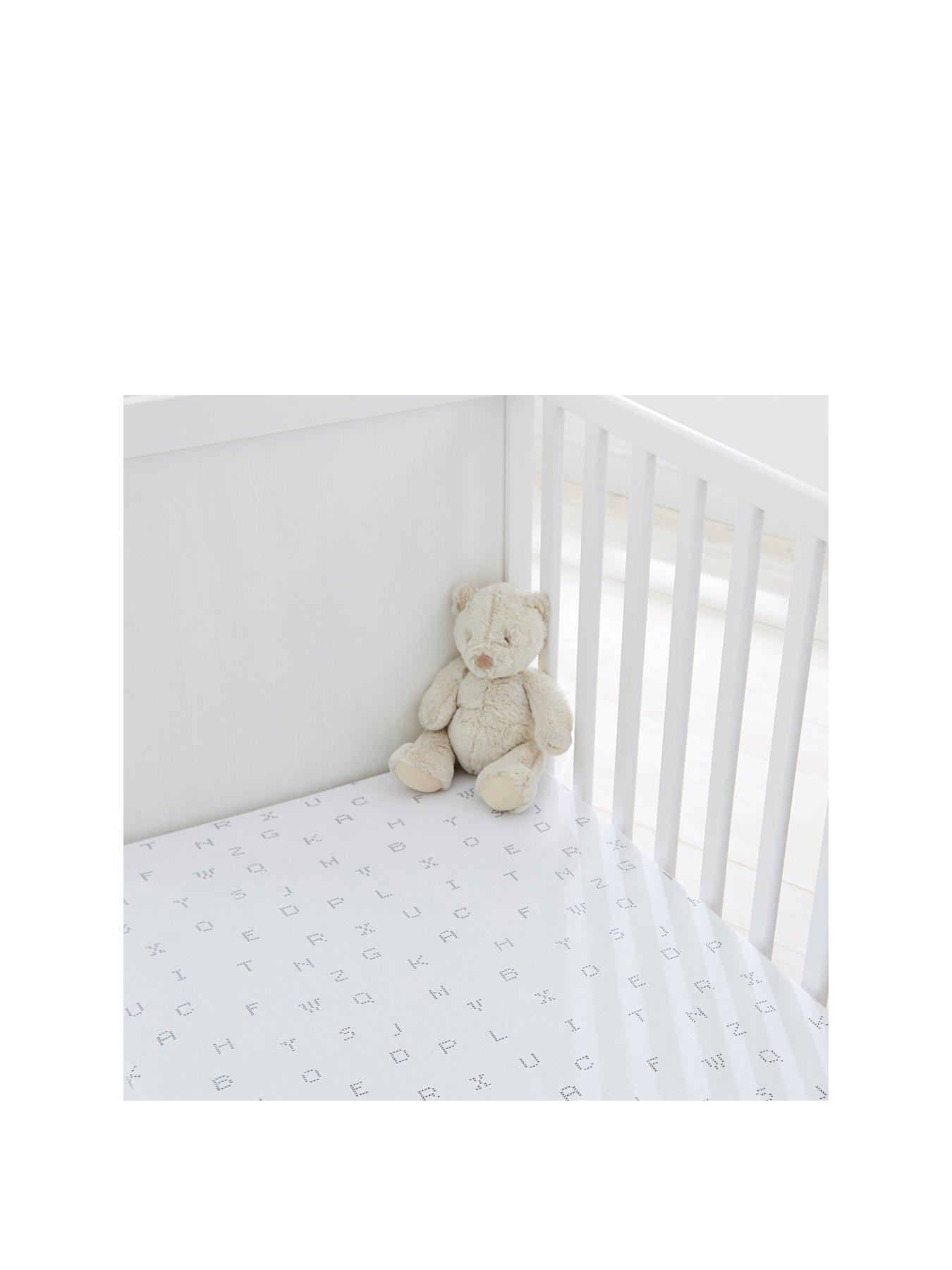 Silentnight Silentnight Pk 2 Jersey Alphabet Fitted Cot Bed Sheets review