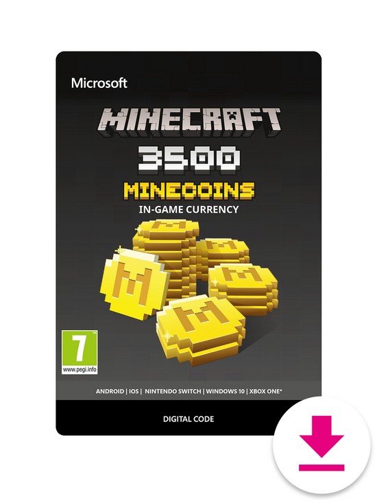 front image of xbox-one-minecraftnbspminecoins-3500-coins-digital-download
