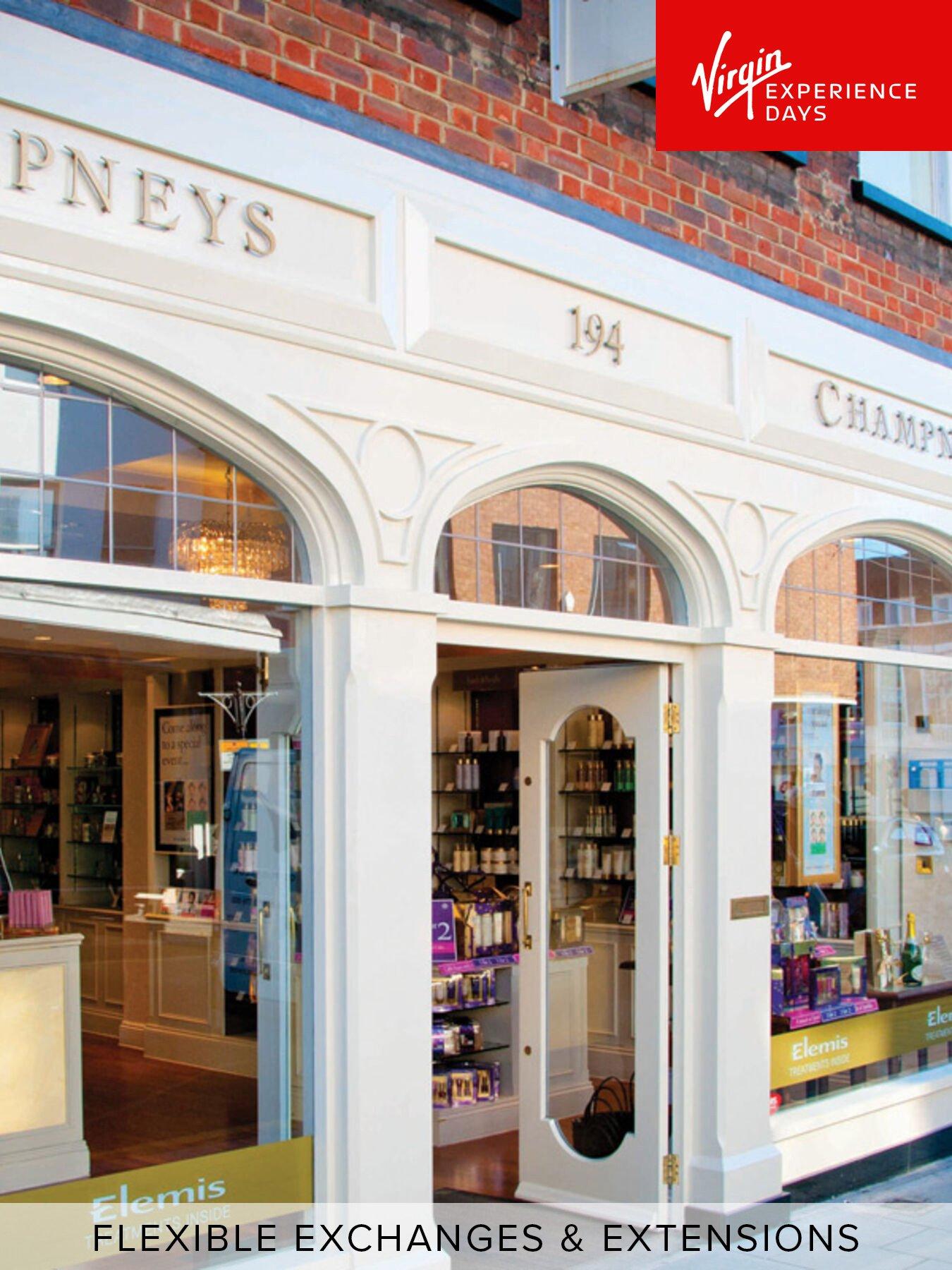 Virgin Experience Days Champneys City Spa Pick Me Up Facial and Back