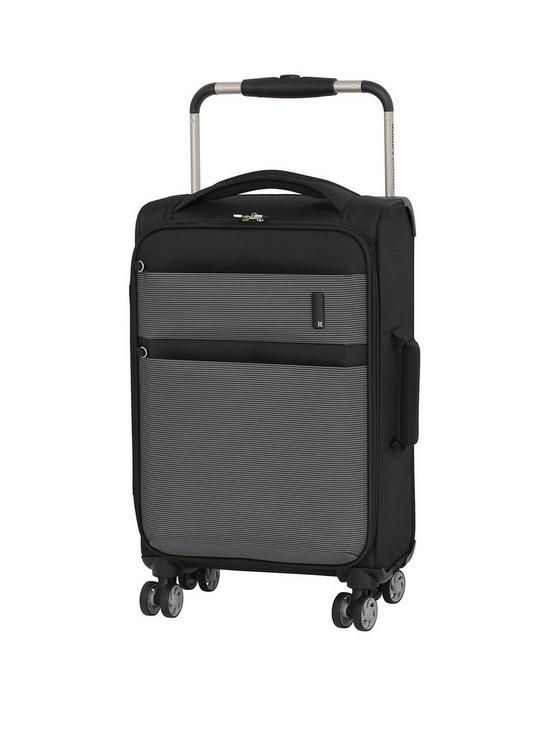 front image of it-luggage-debonair-worlds-lightest-wide-handled-design-cabin-case