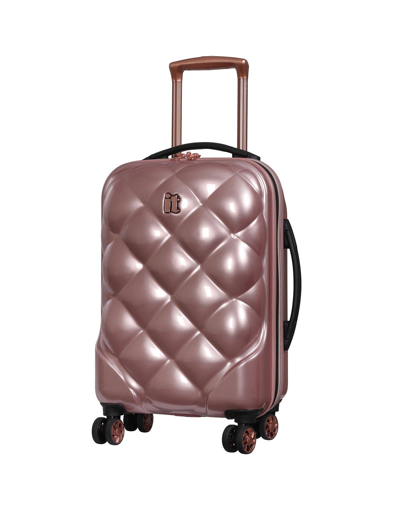 it luggage rose gold