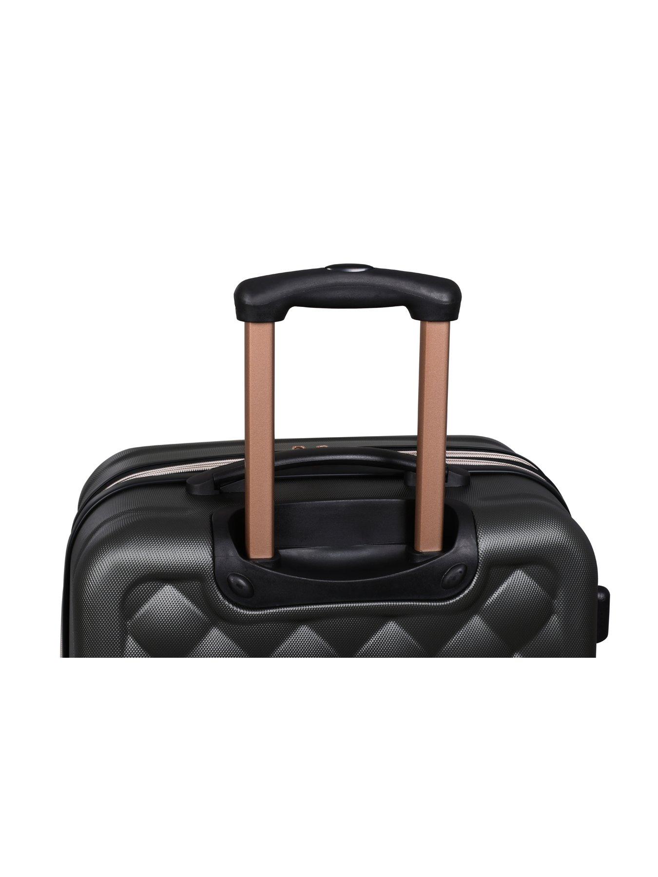 it luggage cushion lux single expander hard shell medium case