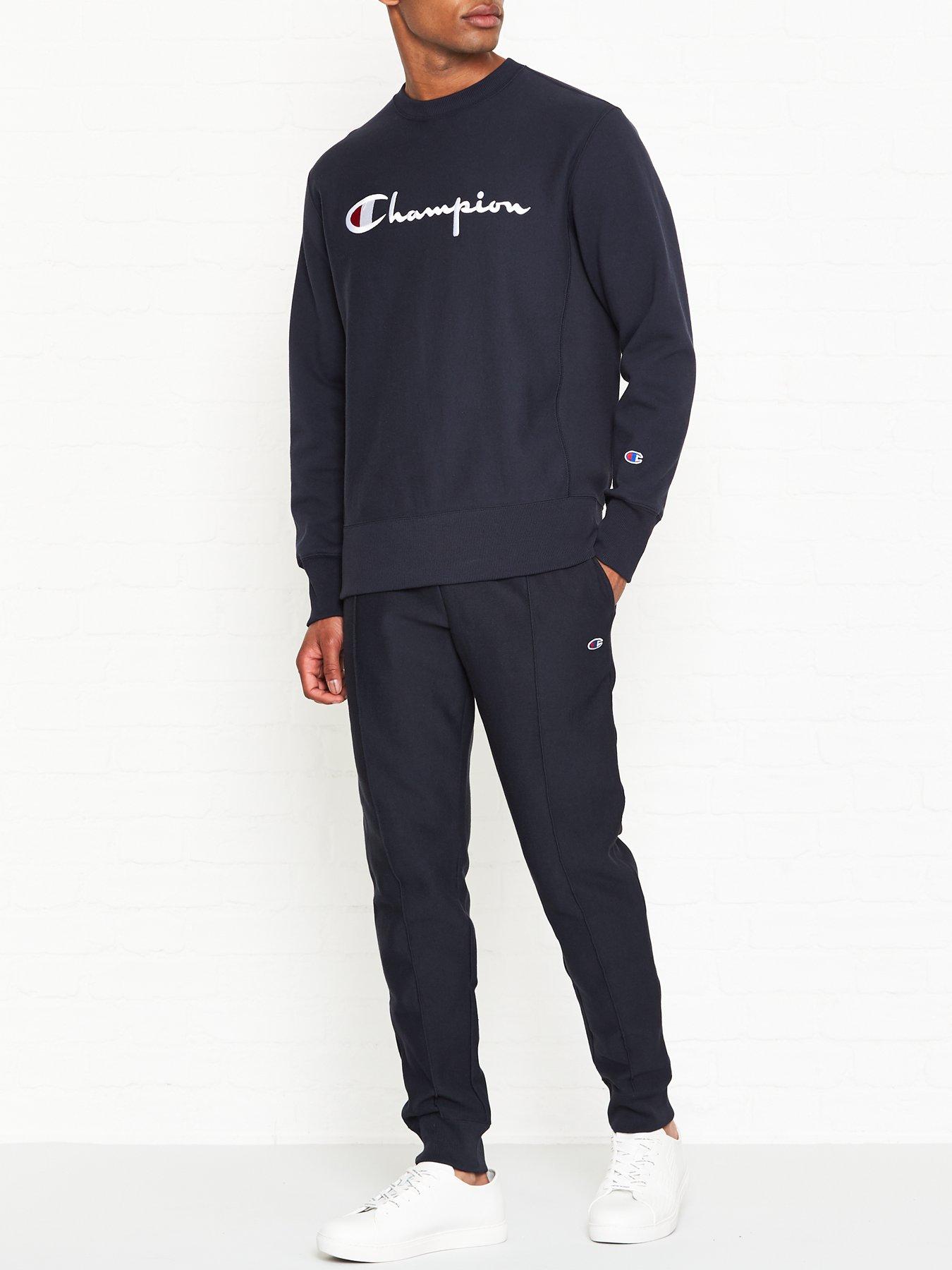 navy champion joggers