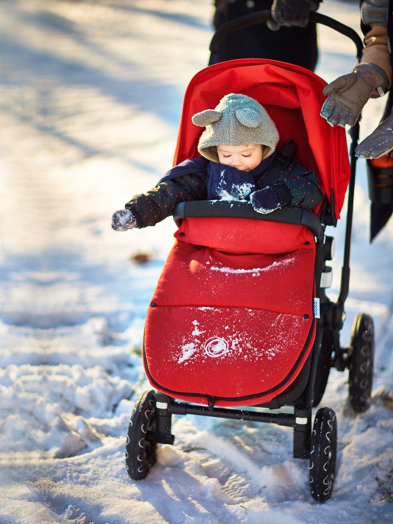 bugaboo footmuff ruby red