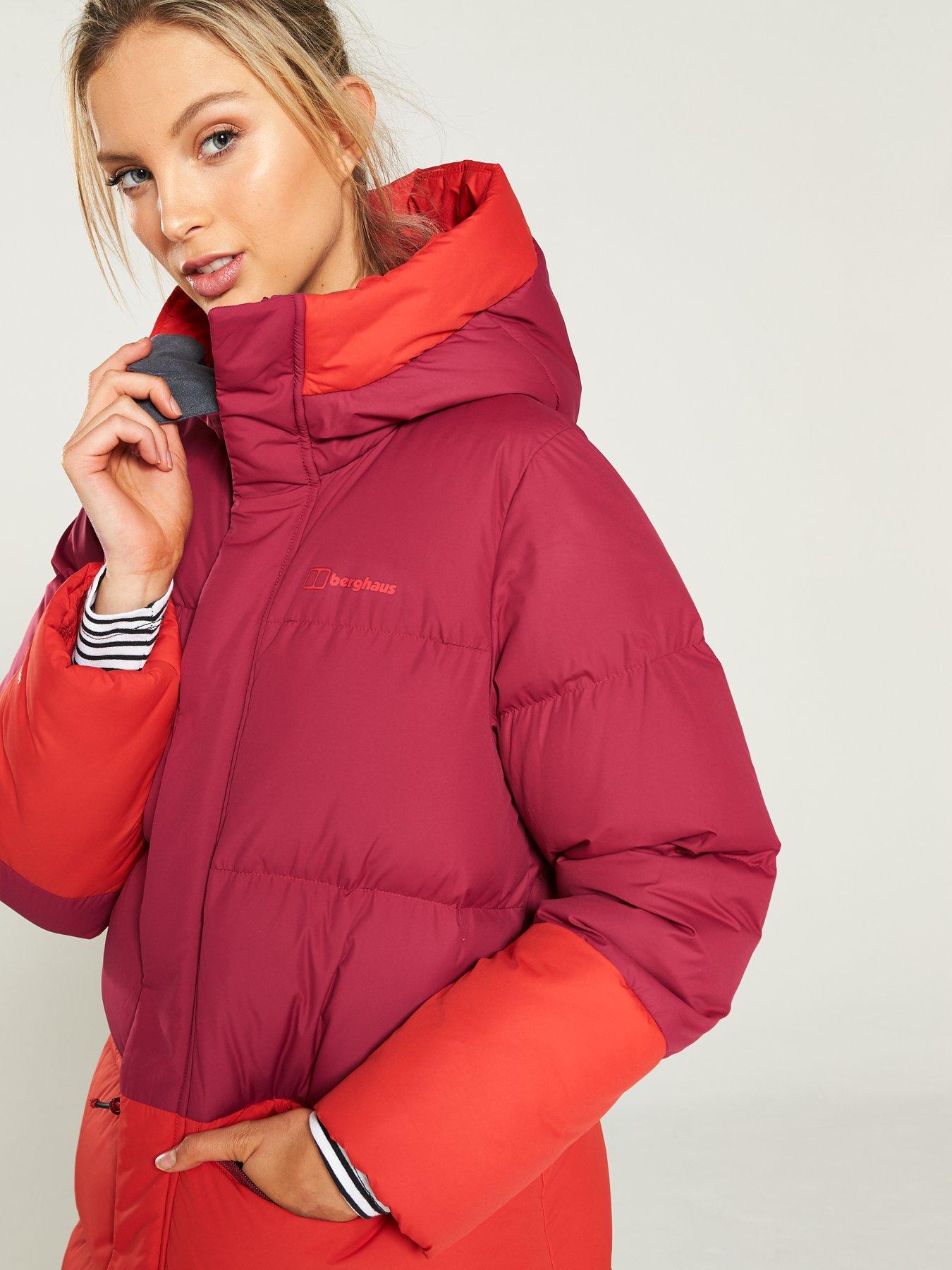 women's combust reflect long down insulated jacket