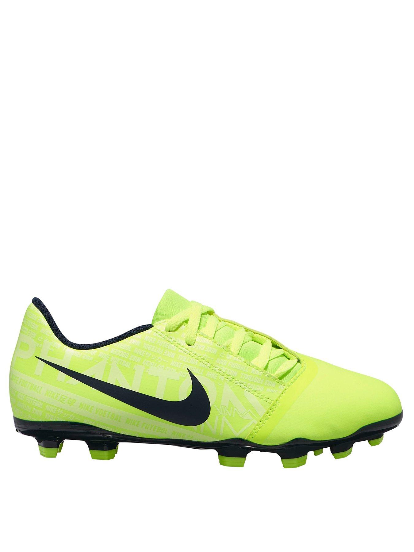 yellow nike football boots