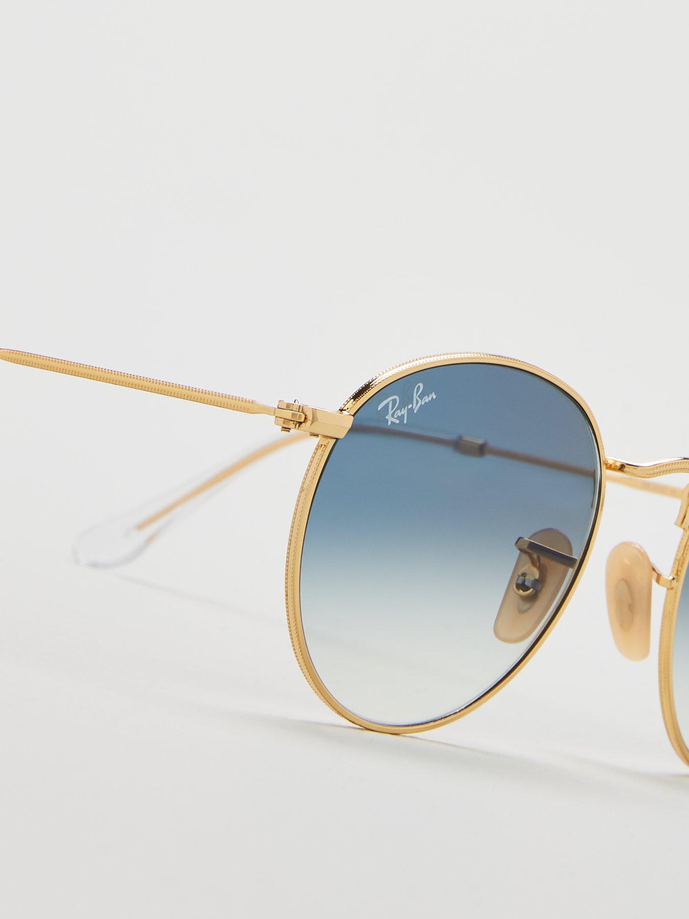Image 2 of 4 of Ray-Ban 0RB3447N Round Sunglasses - Gold