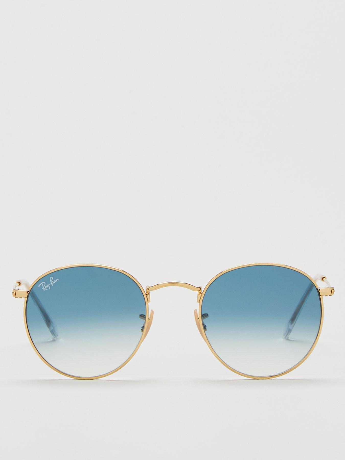 Image 3 of 4 of Ray-Ban 0RB3447N Round Sunglasses - Gold