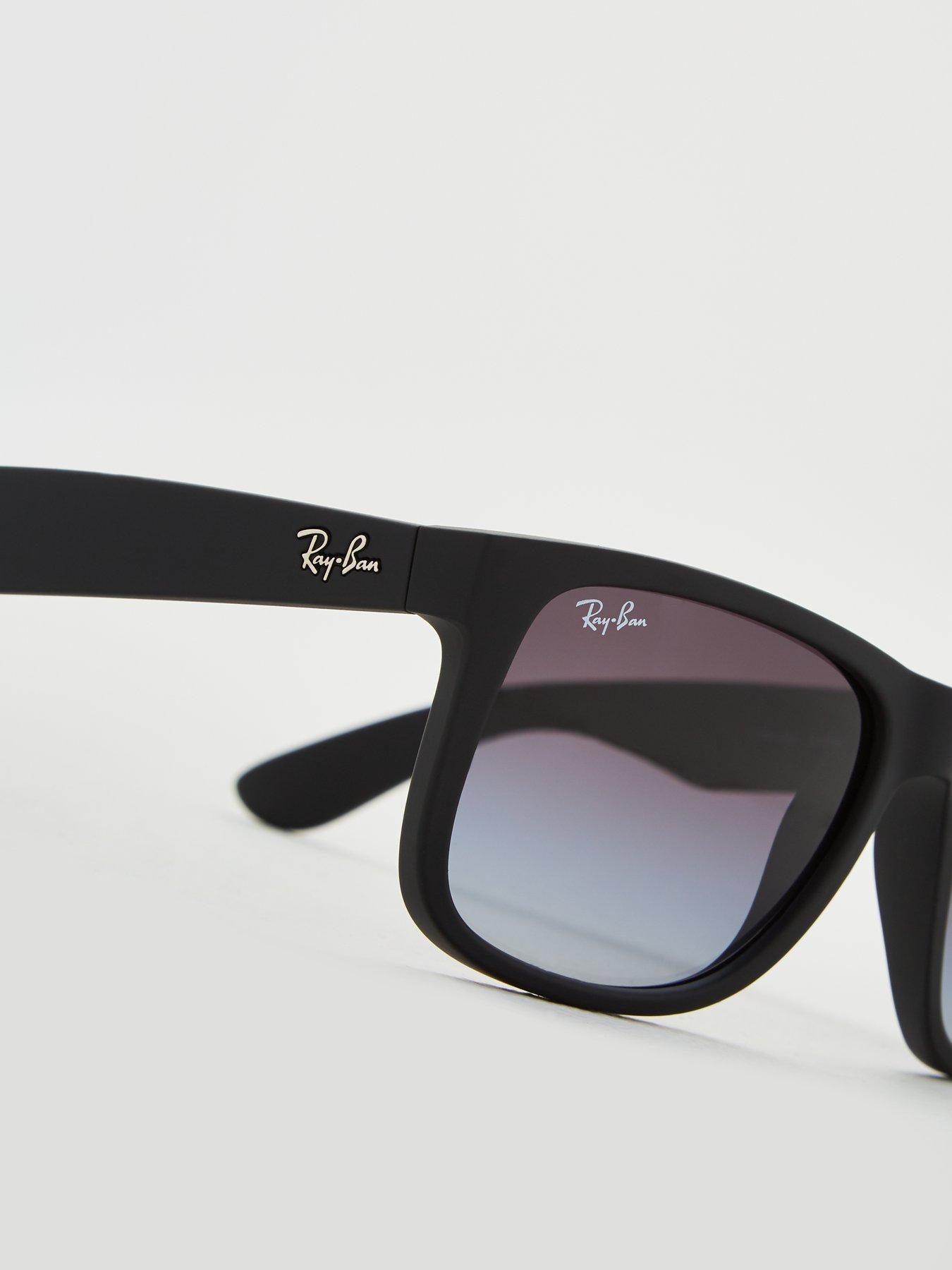 Image 2 of 4 of Ray-Ban Wayfarer Justin Classic Sunglasses - Black