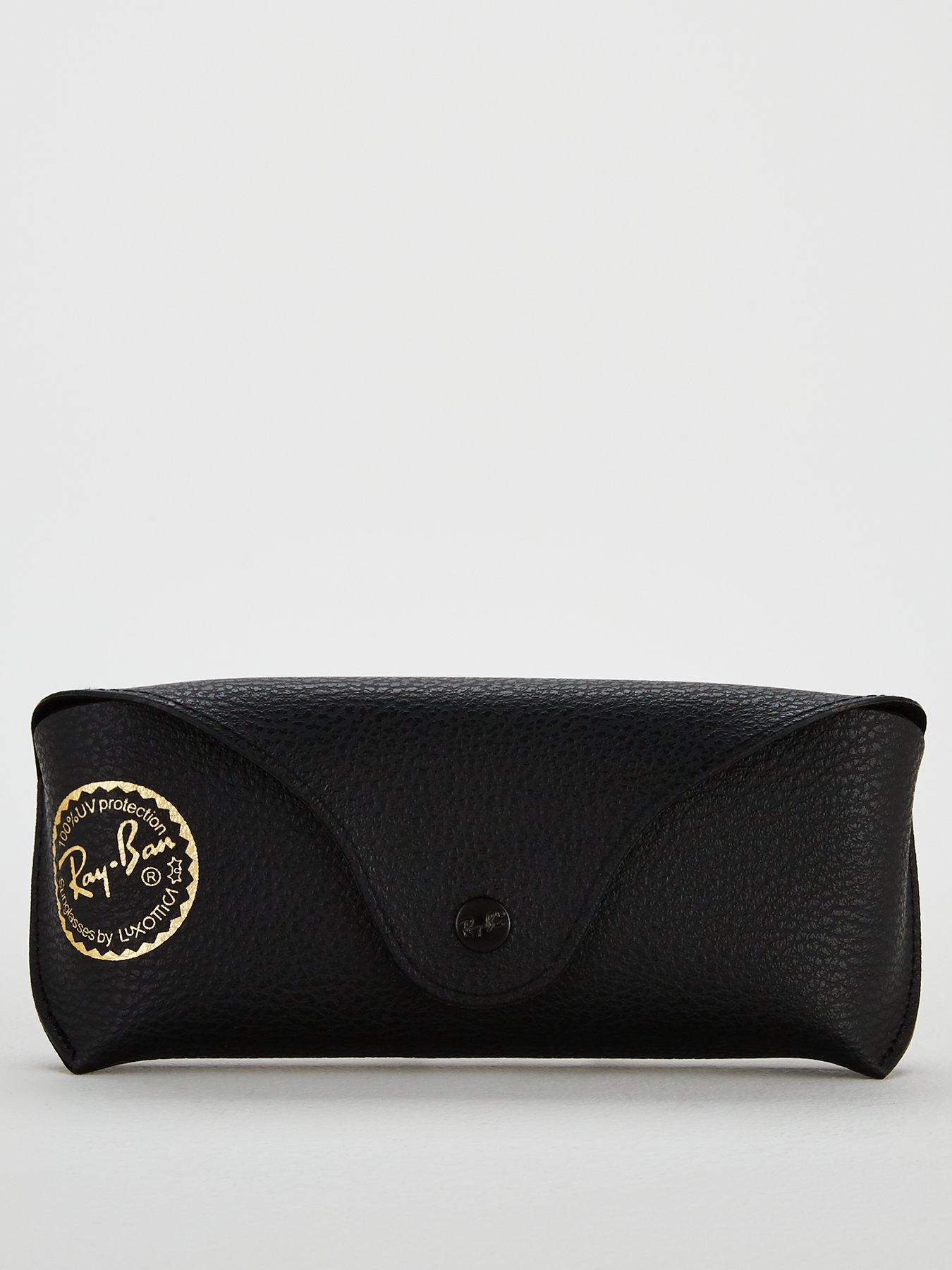 Image 4 of 4 of Ray-Ban Wayfarer Justin Classic Sunglasses - Black