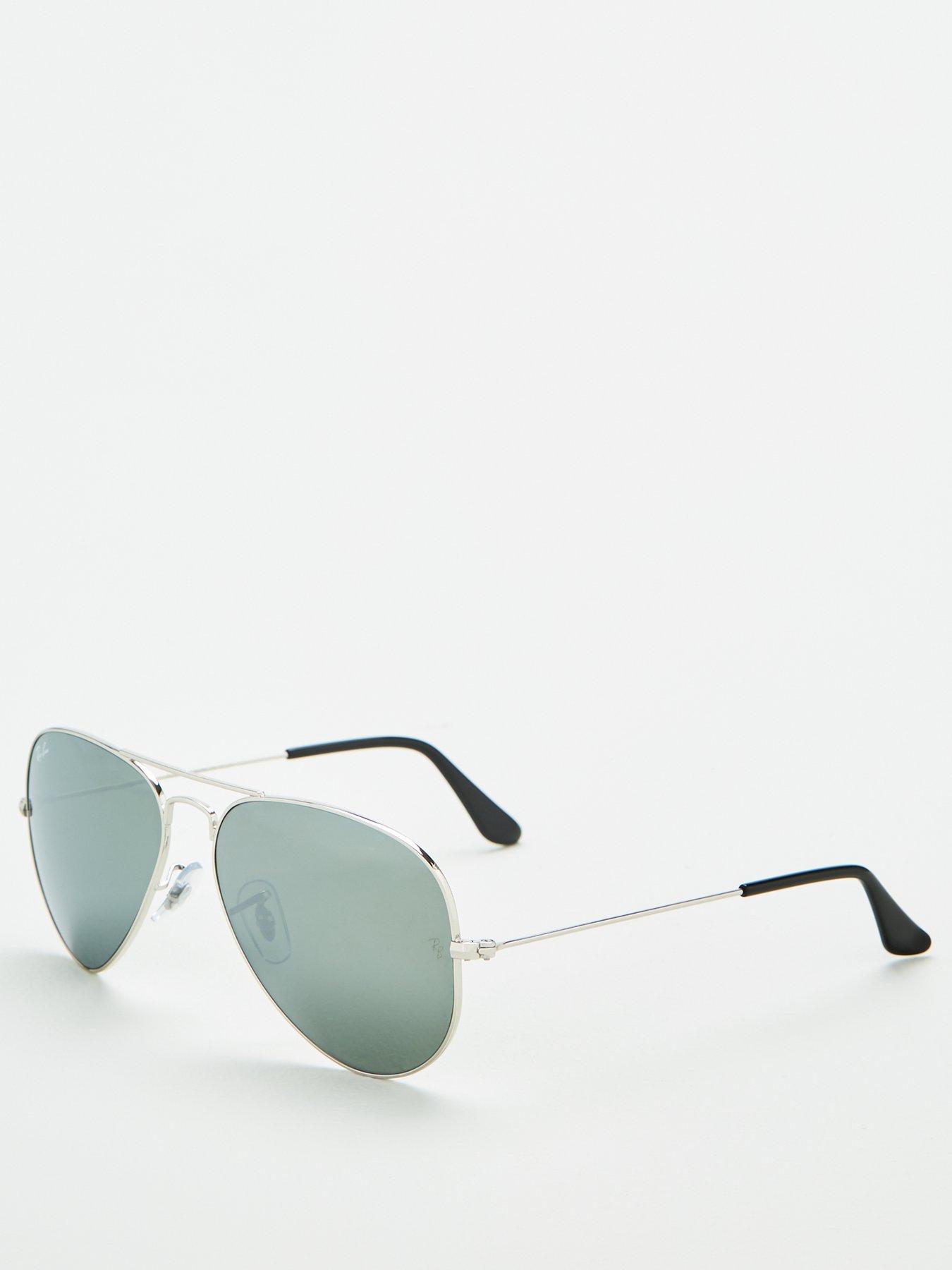 undefined Aviator 0RB3025 Sunglasses - Silver