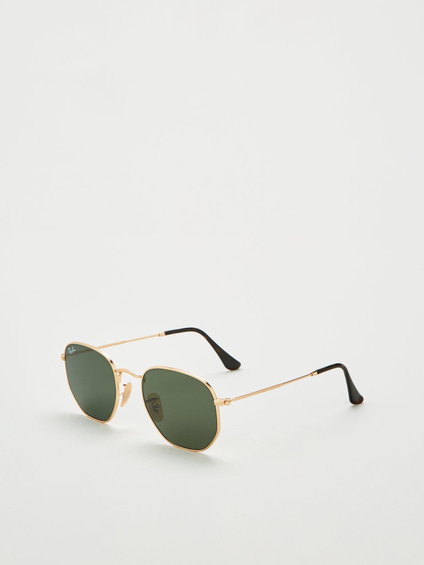 Ray-Ban Hexagonal 0RB3548N Sunglasses Gold Very