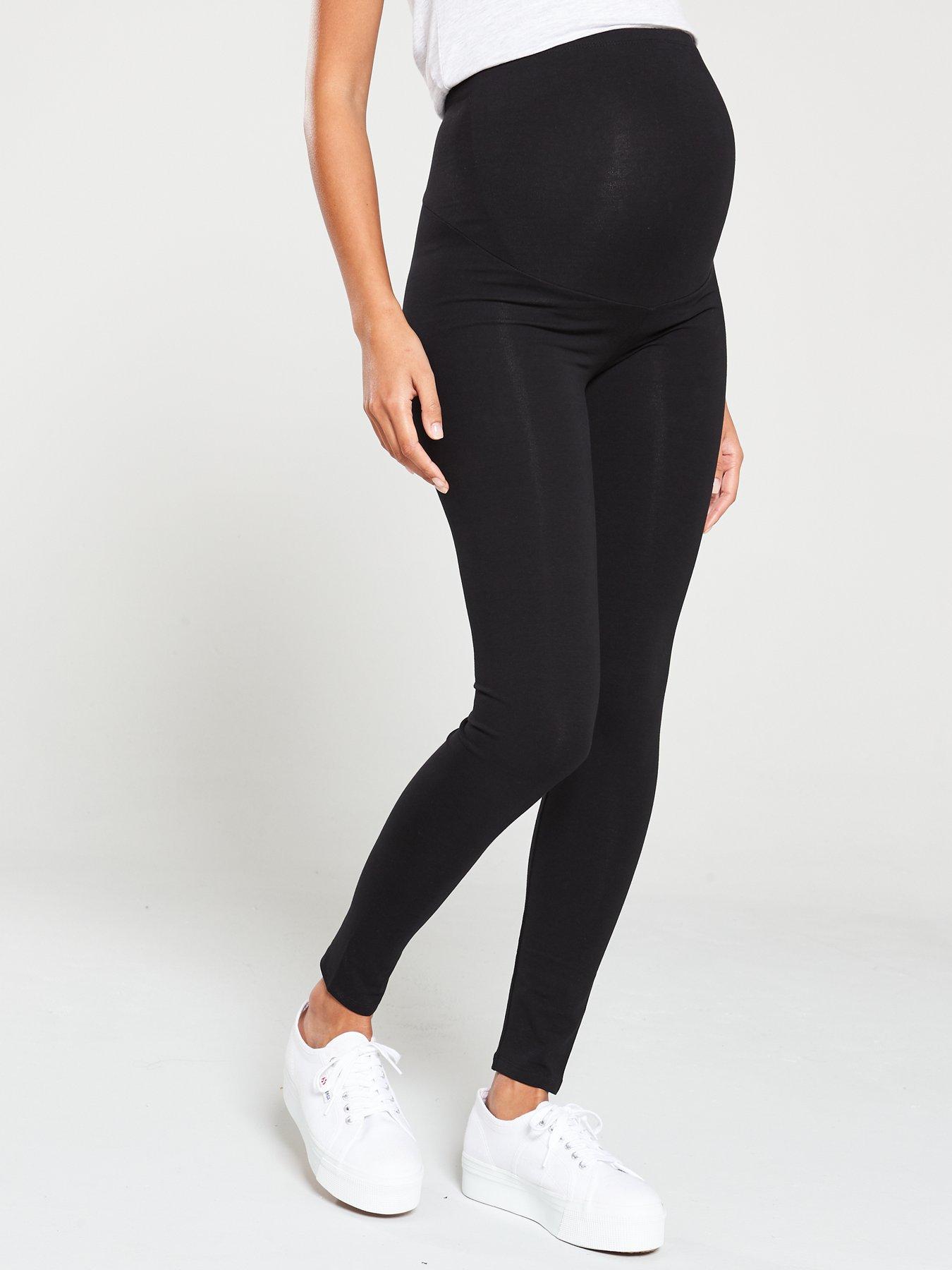 MAMA 2-pack Jersey Leggings - Black - Ladies